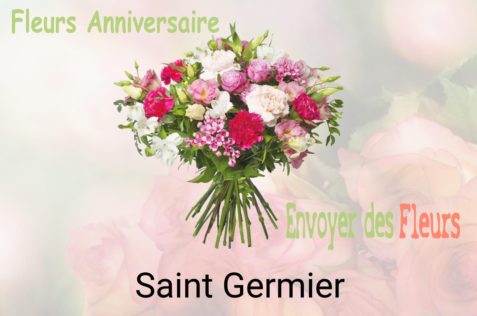Bouquet de fleurs d’anniversaire livré à Saint-Germier
